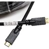 PREMIUMCORD laidas HDMI didelės spartos su eteriu.4K@60Hz, su stiprintuvu, 15m, 3x ekranavimas, M/M, paauksuotos jungtys