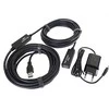 USB kabelis PremiumCord USB-A - USB-A 10 m Juodas (ku3rep10)