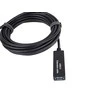 USB kabelis PremiumCord USB-A - USB-A 10 m Juodas (ku3rep10)