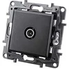 Legrand Kištukinis lizdas Legrand Niloe Step 863574 TV final juodas sockets