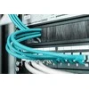 Digitus | 1U cable brush management panel open brush | DN-97661 | The Cable Management Panel is getting fixed on the 483 mm (19”) profile rails | Juodas
