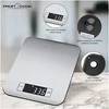 Virtuvinės svarstyklės Clatronic ProfiCook PC-KW 1061 Juodas, Nerūdijantis plienas Rectangle Electronic kitchen scale