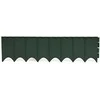 Prosperplast Dekoratyvinė tvorelė IKRR H16cm/L5.8m žalia/G851