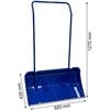 PROSPERPLAST sniego stūmiklis ARCTIC 80cm