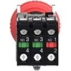 Schneider Electric Saugos mygtukas 22mm 1Z 2R IP66 sukant XB4BS84441