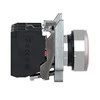 Schneider Electric 22mm valdymo mygtukas raudonas su apšvietimu 1Z 1R (XB4BW34M5)