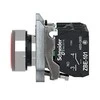 „Schneider Electric“ valdymo mygtukas 22 mm raudon su apšvietimu 1Z 1R (XB4BW34M5)