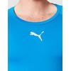 Puma LIGA Baselayer SS vyriški marškinėliai mėlyni 655918 02 (M)