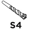 Grąžtas betonui Graphite SDS+ 57H494, 24x800 mm