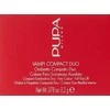Pupa Milano Pupa Vamp! Compact Duo Eyeshadow akių šešėliai, atspalvis: 005 Milk Chocolate, 2.2 g