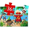 Djeco Siluetų dėlionė - Piratas (36 detalių) ( DJ07220 )