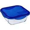 Karščiui atsparus konteineris su dangteliu Cook &amp; Eiti 21,6 x 21,6 cm 1,9 l PYREX