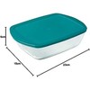 Pyrex Kepimo forma 23x15cm 1,1l COOK&amp;STORE su dangčiu