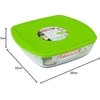 Orkaitėms atsparus patiekalas su dangteliu Cook &amp; Laikyti 25 x 22 x 7 cm PYREX