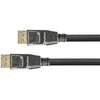 Python Series Kabelis PYTHON DisplayPort 1.4 Kabelis nylonowy splot juoda 5m