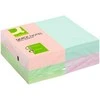 Q-Connect Selflipnus Blokas Q-Connect Vaivorykštė, 127X76MM, 4X3X100K, pastelinė, Mix Colors