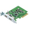 QNAP USB 3.2 Gen 2 dviejų prievadų PCIe išplėtimo plokštė