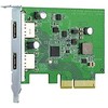 QNAP USB 3.2 Gen 2 dviejų prievadų PCIe išplėtimo plokštė