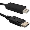 QOLTEC 50437 kabelis DisplayPort v1.2 / HDMI 4Kx2K 3m
