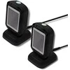 Qoltec 50864 stalinis QR ir brūkšninių kodų skaitytuvas | USB