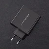 QOLTEC 51716 Įkroviklis 63W 5-20V 1.5-3A USB tipas C PD USB QC 3.0 Juodas