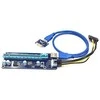 QOLTEC 55501 Qoltec Riser PCi-E 1x - 16x USB 3.0 SATA / PCI-E 6pin