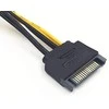 QOLTEC 55501 Qoltec Riser PCi-E 1x - 16x USB 3.0 SATA / PCI-E 6pin