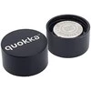 Quokka Solid - Nerūdijančio plieno dvigubas sienelės vakuuminis vandens butelis, nešiojamas termosas 510 ml (Jet Juodas)