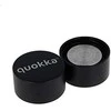 Quokka Solid - Nerūdijančio plieno dvigubas sienelės vakuuminis vandens butelis, nešiojamas termosas 510 ml (Jet Juodas)