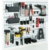 4 preforated walls and 38 Super Clip hooks, HxL 880x1040mm, Raaco