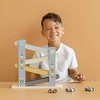 Little Dutch MAŽAS OLANDIJAS MEDINIS ŠLIUŽIMŲ TAKAS + 4 AUTOMOBILIAI