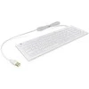 Klaviatūra „KeySonic Industrie-TAS“, silikoninis, IP68, baltas, KSK-6031INEL-WH(DE)