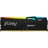 RAM „Kingston KF556C36BWEA-32“ 32 GB 5600 MT/s DDR5 CL36 DIMM FURY Beast Baltas RGB EXPO | „Kingston“
