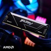RAM „Kingston KF436C18BB2AK2/64“ 64 GB 3600 MT/s DDR4 CL18 DIMM (2 vnt. rinkinys) „FURY Beast RGB“ | „Kingston“