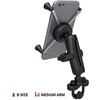 Tvirtinimo stūmoklis tvirtinamas prie RAM bėgelio U-BOLT MOUNT RAM X-GRIP 5" PHABLETAS