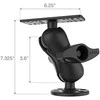 Ram Mounts RAM 6.25X2 PLOKŠTELĖ WD BALL TRUMPOS RANKOS PAGRINDAS