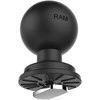 Ram Mounts RAM 1,5" vikšrinis rutulys SU T-VARŽTO PRIJUNGIMU