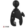 Ram Mounts UNPKD RAM MED TOUGH-CLAW W 1.5" DIA BALL