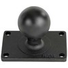 Ram Mounts RAM BASE 2" X 3" W/ 1" BALL