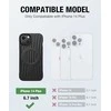 Raptic X-Doria Clutch Apple iPhone 14 Plus dėklas telefonui juodos spalvos