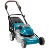 Makita akumuliatorinė vejapjovė DLM460Z 2x18 V, 46 cm, 3 viename (pjovimas / surinkimas / mulčiavimas), plieno korpusas, be akumuliatoriaus ir kroviklio