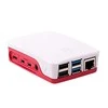 Raspberry Pi 4B korpusas – raudonos ir baltos spalvų derinys