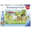 Ravensburger Dėlionė 2x24 vnt. - Arkliai