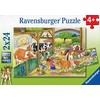 Ravensburger Dėlionė 2x24 vnt. - Ūkis