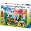 Ravensburger Dėlionė 100 vnt. - Dinozaurai