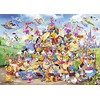 Ravensburger Dėlionė 1000 vnt. - Disney personažų karnavalas