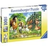 Ravensburger Dėlionė 100 vnt. - Kaimo gyvūnai