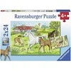 Ravensburger Dėlionė 2x24 vnt. - Arkliai