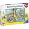 Ravensburger Dėlionė 2x24 vnt. - Sveiki atvykę į zoologijos sodą