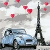 Ravensburger CreArt Paris spalvinimo knyga